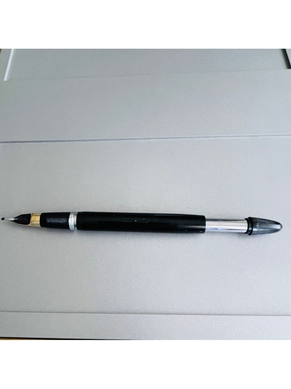 Vintage Sheaffer 14k Gold Valiant Touchdown Fountain Pen Autograph Perso… - Picture 11 of 13